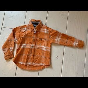 Wrangler toddler button up dress shirt